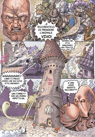 Colors by myself - drawings by Alessandro Rivaroli